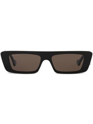 Okulary przeciwsłoneczne z nadrukiem Gucci Eyewear czarne