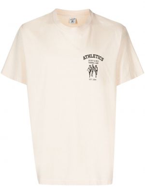 T-shirt à imprimé Sporty & Rich blanc