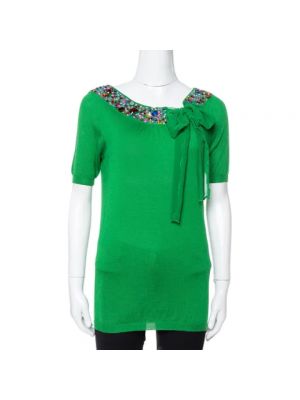 Top Dior Vintage zielony