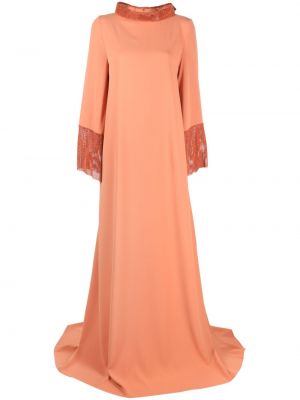 Μάξι φόρεμα Jean-louis Sabaji πορτοκαλί