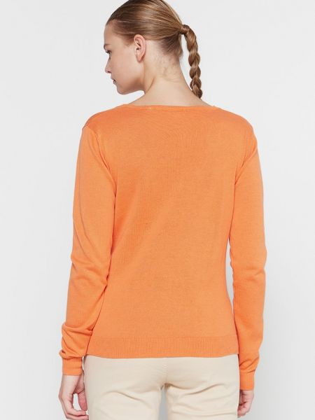 Sweter U.s Polo Assn. pomarańczowy