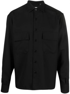 Camicia di lana Costumein nero