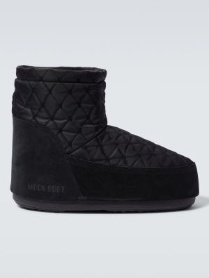 Ватирани зимни обувки за сняг Moon Boot черно