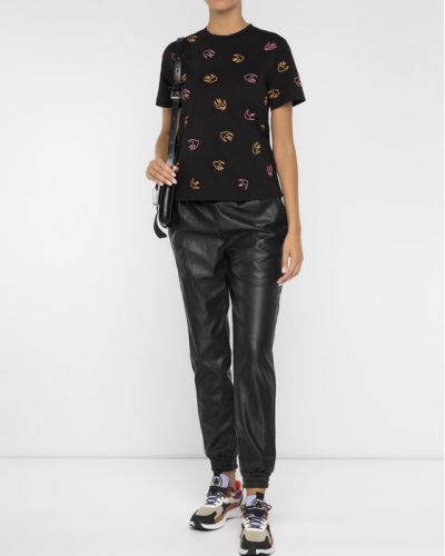 Koszulka polo Mcq Alexander Mcqueen - сzarny