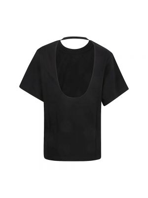 Camiseta de algodón Iro negro