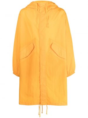 Πουπουλένιο μπουφάν με κουκούλα Universal Works πορτοκαλί