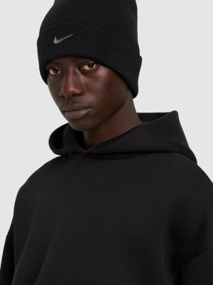 Cappello in maglia Nike nero