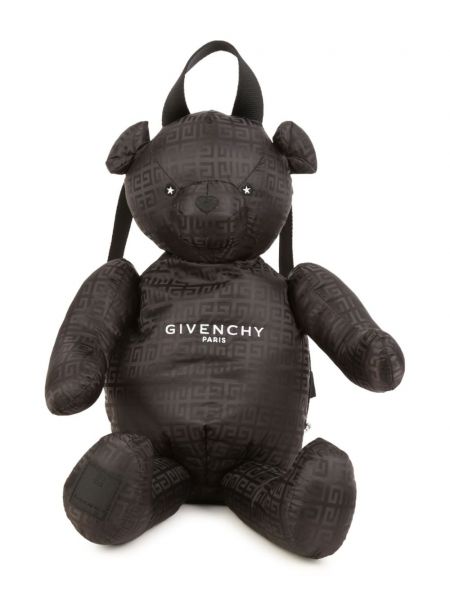 Jacquard reppu tytöille Givenchy Kids musta