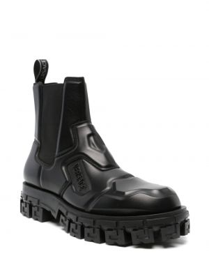 Kotníkové boty Versace černé