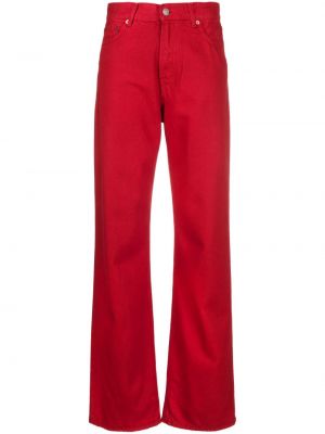 Voľné džínsy Haikure červená