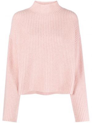 Кашмирен пуловер Loulou Studio розово