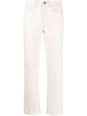 Straight leg jeans A.p.c. bianco
