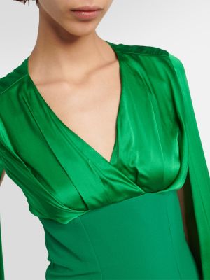 Dlouhé šaty Safiyaa zelená