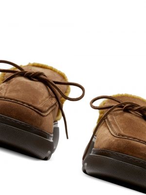 Chaussons Burberry marron