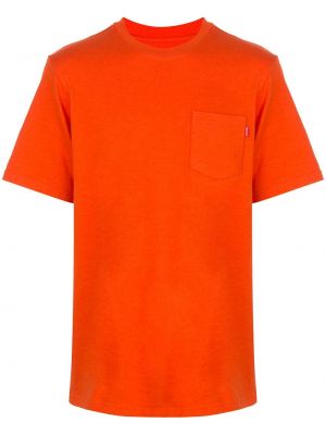 Tričko s vreckami Supreme oranžová