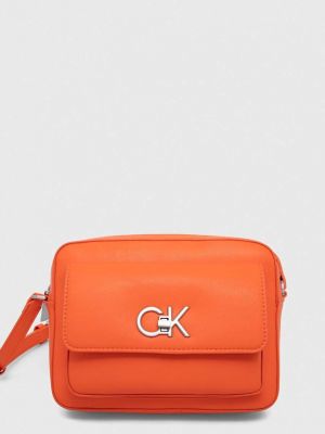 Чанта Calvin Klein оранжево
