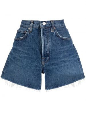 Jeansshorts Agolde blå