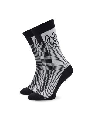Ψηλές κάλτσες Stereo Socks μαύρο