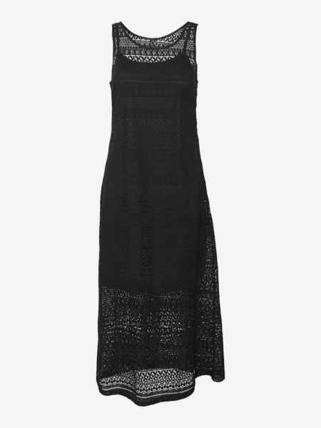 Sukienka koronkowa Vero Moda czarna