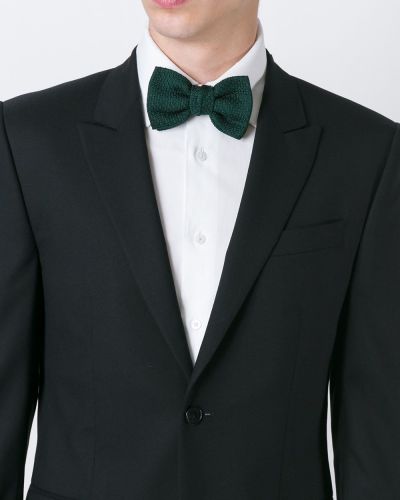 Kaklaraištis su lankeliu Lanvin žalia