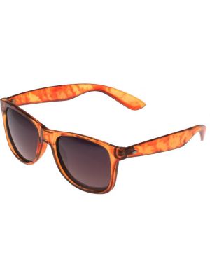 Коричневые очки солнцезащитные с янтарем м+д