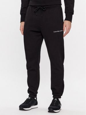 Pantalon de joggings Calvin Klein Jeans noir