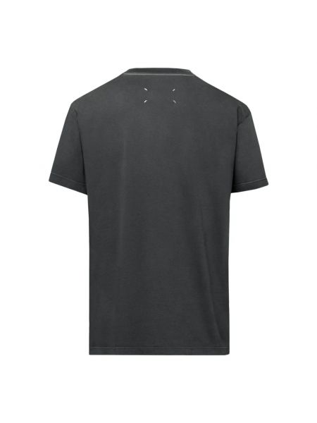 Retro jersey t-shirt Maison Margiela schwarz