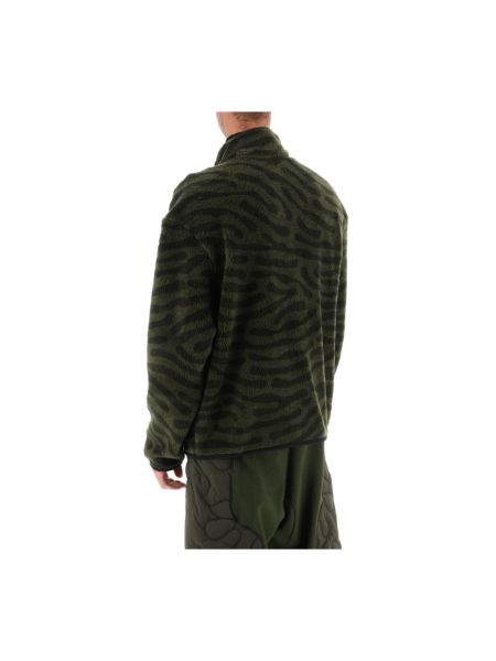 Sudadera con capucha de algodón Moncler verde