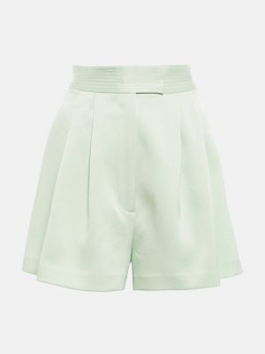 Pantaloncini di raso Alex Perry verde