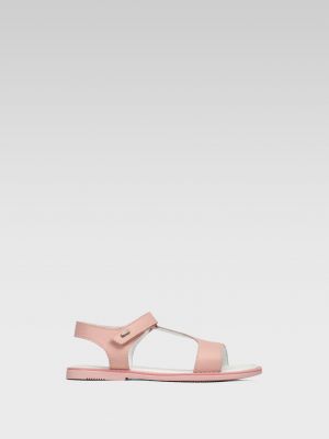 Kožené sandály Lasocki Young růžové