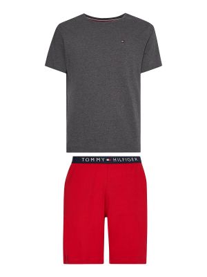 Pyžamo Tommy Hilfiger Underwear červená