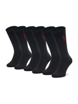 Ψηλές κάλτσες Polo Ralph Lauren μαύρο