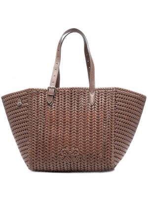 Shoppingbag Anya Hindmarch brun