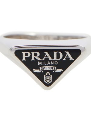 Srebrny pierścionek Prada - srebro