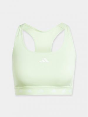 Športni modrček Adidas zelena