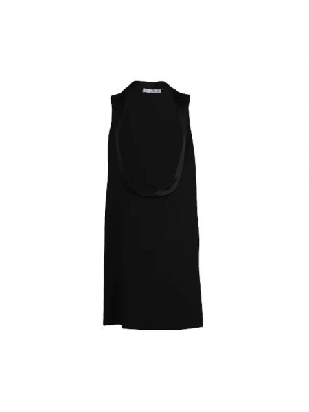 Sukienka wełniana Dior Vintage czarna