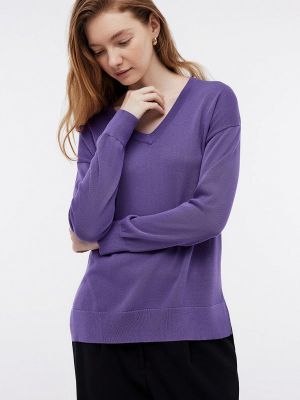 Пуловер Baon фиолетовый