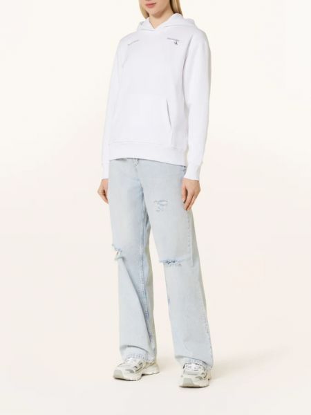 Худи Calvin Klein Jeans белое