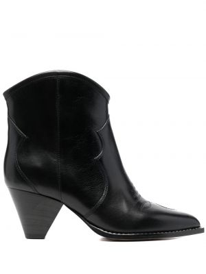 Bottes en cuir Isabel Marant noir