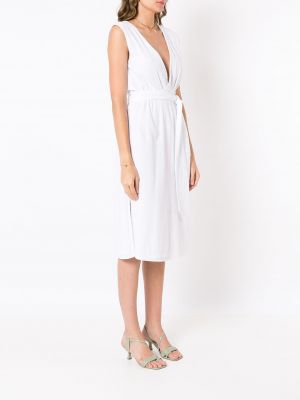 Bílé bavlněné šaty Isolda
