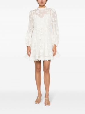 Mini robe Zimmermann blanc
