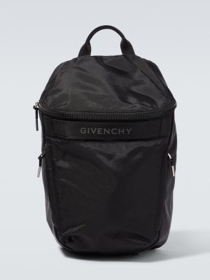 Σακίδιο πλάτης με κέντημα Givenchy μαύρο