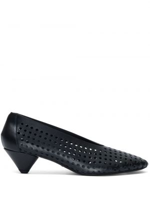 Кожени полуотворени обувки Proenza Schouler черно
