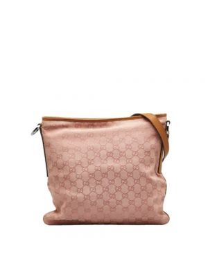 Schultertasche mit taschen Gucci Vintage pink