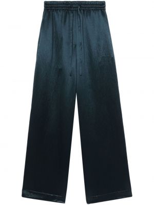 Relaxed fit ravne hlače s cvetličnim vzorcem 3.1 Phillip Lim modra