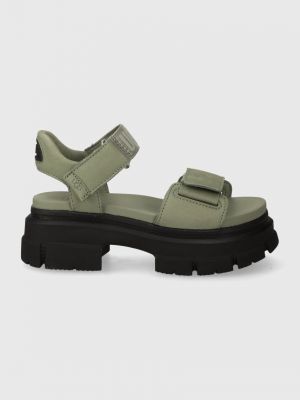 Sandály na platformě Ugg zelené