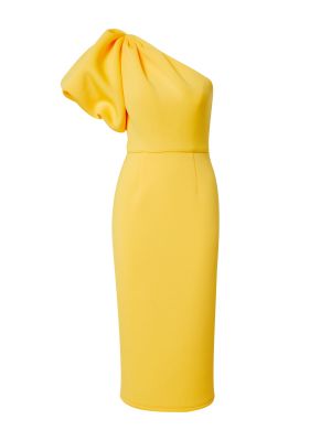 Коктейлна рокля Jarlo жълто