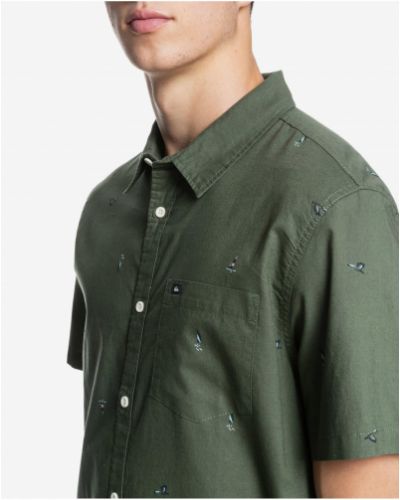 Košile Quiksilver zelená