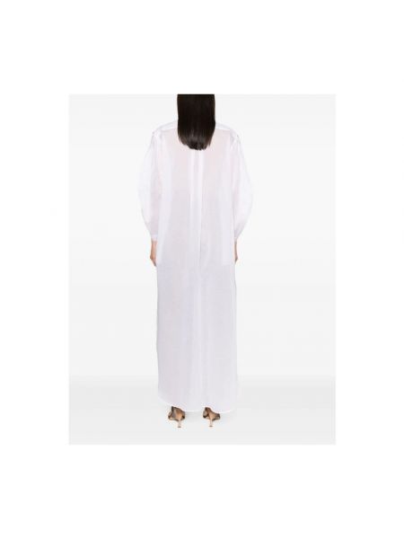 Sukienka długa Alberta Ferretti biała