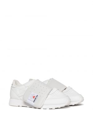 Sneakersy skórzane Reebok Ltd białe